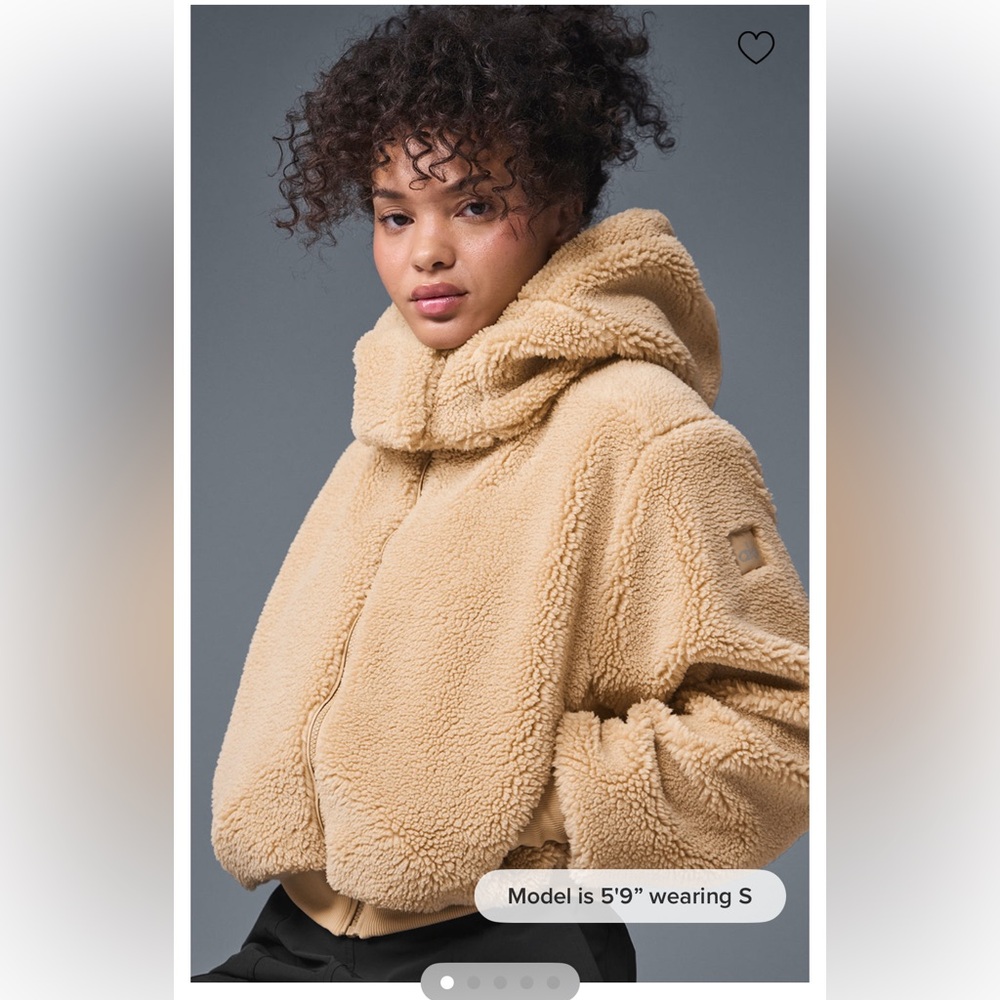 Like new Alo Foxy Sherpa jacket